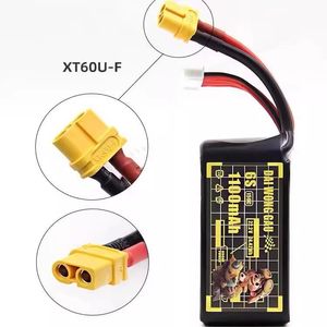 Batería LiPo Dai Wong Gau 6S 1100mAh con Conector XT60U F para Dron RC y Modelo de Avión - Product Image 1