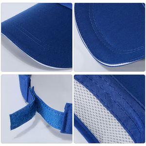 Oem Custom Adjustable Embroidery Logo Gorras <b>Sun</b> Visor <b>Hat</b> <b>Men</b> Women Visor Cap for Running Visor Caps Golf - Product Image 2