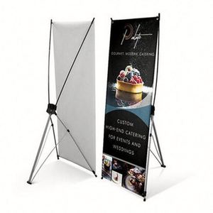 Support de bannière en X réglable et renforcé pour impression numérique CMJN – Kit promotionnel - Product Image 1