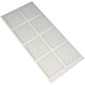 FIELTROS CUADRADOS 35x35mm-Marrón-Blister 4 piezas - Product Image 1