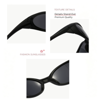 Lunettes de soleil de sport CE non polarisées, coupe-vent, monture intégrale, unisexe, ovales, monture PC, verres TAC UV400 miroir, pour le cyclisme en extérieur