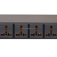 TNH Controlador de Secuenciador de Potencia de 8 + 2 Salidas, Acondicionador con Interruptor de Aire, Fuente de Alimentación LED para Equipos de Audio, 2 Salidas