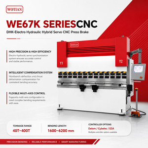 Prensa Plegadora CNC WE67K 100T/3200mm, Cybelec CT12, 4+1 Ejes, Máquina <span class=keywords><strong>de</strong></span> Plegado Hidráulica <span class=keywords><strong>de</strong></span> Alta Precisión - Product Image 4