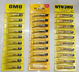 <span class=keywords><strong>Pegamento</strong></span> Transparente de 7 ml, Adhesivo Multiusos <span class=keywords><strong>Extra</strong></span> <span class=keywords><strong>Fuerte</strong></span> para Construcción y Embalaje, Manualidades, Modelismo - Product Image 2