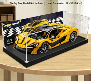 Caja de Exhibición Acrílica Transparente YLD-AD71 para Technic 42172 <span class=keywords><strong>McLaren</strong></span> P1, a Prueba de Polvo, para Almacenamiento de Bloques de Construcción - Product Image 4
