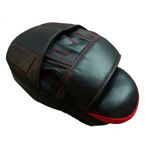 High Quality Unisex Best Leather Boxing <b>Focus</b> <b>Pad</b> Mitts with Velcro Closure for Martial Arts Training Adults - Product Image 6