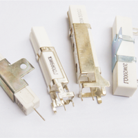 Resistencia de Cemento de Alta Potencia de 2W 3W 5W 7W 10W 15W 20W 25W 80W, Resistencia Cerámica, Resistencia de Freno Bobinada