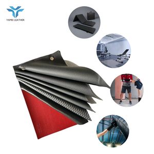 Vente en gros de cuir PVC en stock tissu en cuir synthétique tissu en vinyle pour équipement de fitness et de gymnastique - Product Image 1
