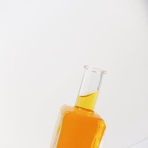 Boca ancha Cuadrado alto Rectangular Vacío transparente Super Flint Buena calidad Vodka <span class=keywords><strong>barato</strong></span> <span class=keywords><strong>Whisky</strong></span> Tequila Botellas de vidrio 500ml - Product Image 2