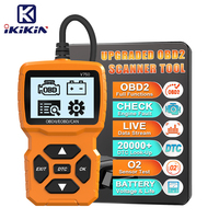 Orange V750 Auto Scanner 12V OBD II Lector de código Herramienta de diagnóstico automotriz con 1 año de garantía