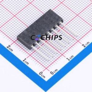 SSQ-108-03-L-S Pin Socket Through hole Component (THT),P=2.54mm Connector 2.54mm Through Hole Single Row 8P - Product Image 2