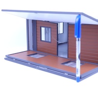 Petite Maison Modèle Mobile avec Salle de Bains Prêt à Expédier 20FT 40ft Maison Conteneur Extensible Maison Préfabriquée 2 3 4 Chambres à Coucher