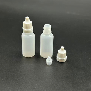 Petite bouteille de 15 ml en plastique translucide pour les <span class=keywords><strong>yeux</strong></span> avec embout de buse Conteneur d'emballage de liquide pour remplissage secondaire de pigment - Product Image 5