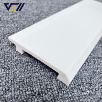 VELL OEM Vente en gros Plinthes en PS de haute qualité Plinthes murales en polystyrène Plinthes décoratives d'intérieur