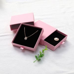 Caja de Joyería de Cartón Grueso con Cajón para Anillos y Colgantes de Jade Personalizados - Product Image 5