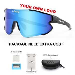 Gafas de Sol Deportivas Polarizadas con Protección UV400 y Logotipo Personalizado, Impermeables, para Ciclismo de Montaña y Carretera, para Hombre - Product Image 2