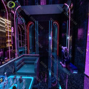 नाइट क्लब इंटीरियर डिजाइन क्लब फर्नीचर नाइट क्लब लाउंज लाउंज लाउंज और सोफा फर्नीचर - Product Image 3