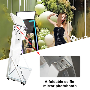 Igracelite 43Inch Selfie Magic LED Mirror <strong>Photo</strong> <strong>Booth</strong> Touchable Screen Interactive Mirror <strong>Photo</strong> <strong>Booth</strong> - Product Image 4