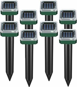 Cortile solare luce quadrata con ultrasuoni cane uccello serpente repellente per azienda agricola per mobili <span class=keywords><strong>da</strong></span> <span class=keywords><strong>campeggio</strong></span> all'aperto - Product Image 1