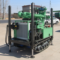Foreuse pneumatique sur chenilles MKDQZ-160 pour puits d'eau, machine de forage de 160 m, certifiée CE ISO, vente directe usine