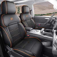 Housses de siège de voiture personnalisées en cuir pour Jetour T2 Traveler Shanhai T2 2023-2026, ensemble complet, sport, avant et arrière, avec coussins