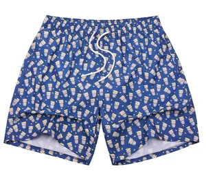 Vente en gros personnalisée en usine maillots de bain de plage d'extérieur vêtements de plage respirant séchage rapide vêtements de sport pour hommes shorts