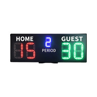Nouveau compteur électronique extérieur à LED à 5 chiffres pour le comptage des scores de badminton de football de billard de basket-ball