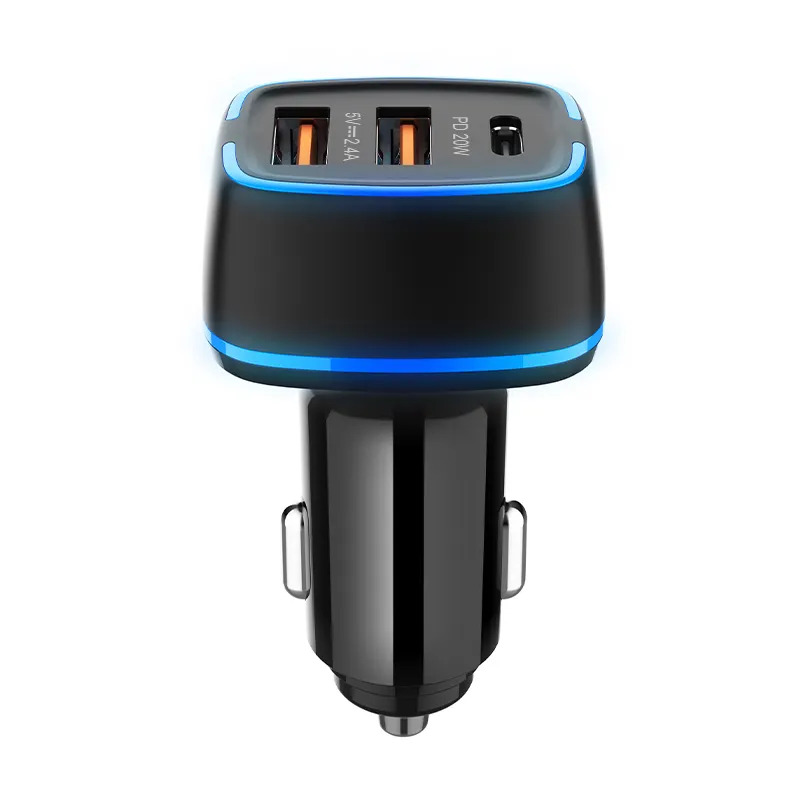 Cheap Price Car Charger High Quality USB + Type C Dual Port PD 32W Fast Charging Car Cell Phone Power Adapter Charger