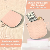 Étui portable en silicone de qualité alimentaire pour appareils dentaires, avec trous d'aération, mince, écologique, sacs de rangement pour rétention orthodontique, pour femmes et hommes