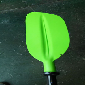 Pala de aluminio con hoja verde, ligera, para lagos, ríos, deportes acuáticos al aire libre - Product Image 1
