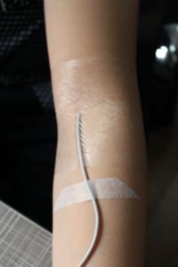 Pabrik hipoalergenik Film transparan IV berpakaian diterapkan untuk PICC atau kateter perifer memperbaiki baki rias - Product Image 5