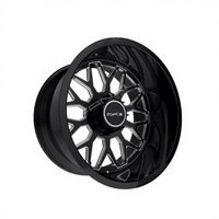 Jantes forgées FANXI 8x6.5 8x170 8x180 à déport profond 24x14 26x14 22x12 avec enjoliveurs flottants pour Ford F150 F250 Denali Ram