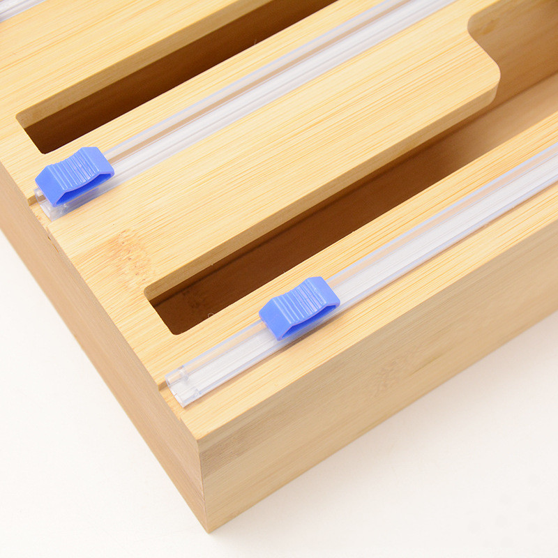 aluminium shelf bamboo