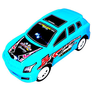 Voiture en plastique 140 pièces pour enfants, jeu de route et garage, sac en filet - Product Image 1