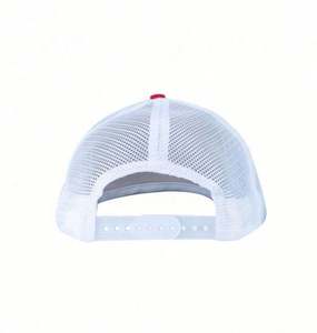 <b>Vintage</b> Distressed 6-Panel <b>Trucker</b> <b>Cap</b> High Profile Curved Brim Mesh Sports Hat for Outdoor & Travel Fashionable Sporty Style - Product Image 3