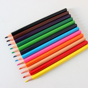 Set di matite colorate in legno di dimensioni Jumbo professionali a 12 colori matite colorate personalizzate matita da disegno artistica per la scuola dell'artista dei bambini - Product Image 4