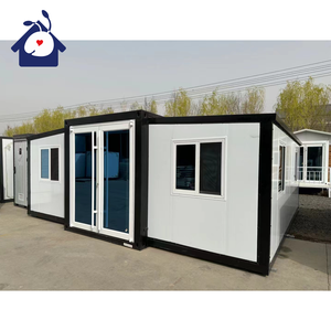 Casa modular de vida portátil de 2 dormitorios, envío de China, casa prefabricada, edificio de construcción, casa plegable extensible de 20 pies y 40 pies - Product Image 1