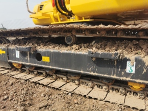 Excavatrice sur chenilles hydraulique Komatsu PC110 d'occasion, 11 tonnes, d'origine japonaise, avec moteur diesel puissant pour la construction - Product Image 3