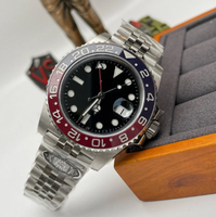 Vente directe d'usine. Montre mécanique avec boîtier en acier inoxydable étanche.