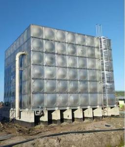 Réservoir d'eau en acier inoxydable à bride à installation rapide Jinlink, facile à connecter aux tuyaux, module de stockage d'eau - Product Image 3