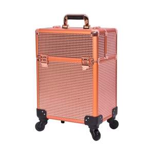New Arrival Professional Custom Logo Printing Qualitive Drawer Rectangle Cosmetic Tool Box Plastic