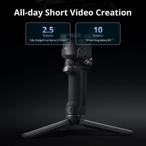 Para DJI <span class=keywords><strong>RS</strong></span> 3 Mini estabilizador de cardán de 3 ejes para cámaras <span class=keywords><strong>2</strong></span> kg Compatible con Canon para disparo Vertical nativo de Sony probado - Product Image 6