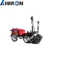 Machine de nivellement automatique du béton au laser à 4 roues, niveleuse laser hydraulique haute efficacité, moteur et propulseur, prix