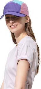 Gorro de Sol Deportivo de Malla Ligera de Secado Rápido, Gorra de Béisbol de 5 Paneles, Gorra de Camionero Impermeable de Nailon - Product Image 4