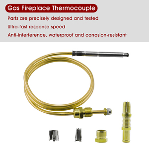 Pengganti untuk Rakitan <span class=keywords><strong>Pilot</strong></span> Burner Kontrol Thermostat Robertshaw 1980-024 dan 1980-036 Snap Fit Universal Thermocouple - Product Image 4