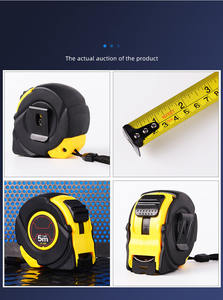 Penggaris pengukur pita metrik kualitas tinggi 25FT 3M 5M 10M dengan Logo khusus - Product Image 6