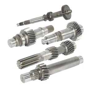 CNC Spur Bevel Helical Drive Gear Shaft Transmission Pinion Shaft Turbine Wheel Automobile Machinery ATV Metal Stainless Steel