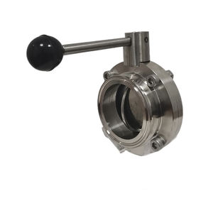 วาล์วผีเสื้อแบบแมนนวลพร้อมที่จับสำหรับกันน้ำวาล์วผีเสื้อเชื่อมต่อเร็ว - Product Image 3