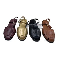 Sandales plates QuiteS 2026, nouvelle collection, talon plat, bout rond, dessus en microfibre, semelle en caoutchouc, sexy, élégantes, chaussures de tous les jours pour femmes