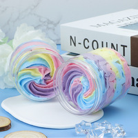 Crème glacée quatre couleurs beurre corporel à base de plantes huile essentielle lotion corporelle hydratante éclaircissante quotidienne tous types de peau